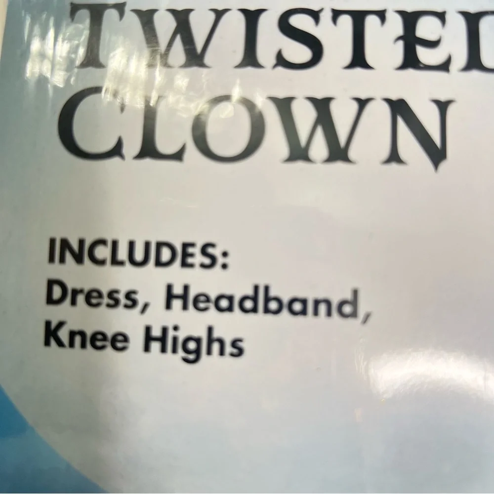 Spirit Twisted Clown Toddler 2T Halloween Costume - Picture 4 of 11